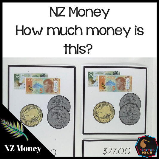 New Zealand Money Level 3:  How much money is this - montessorikiwi