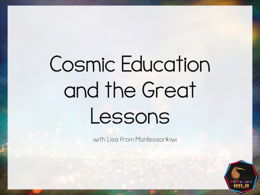 Elementary Boot Camp: I've given the Great Lessons now what? - montessorikiwi