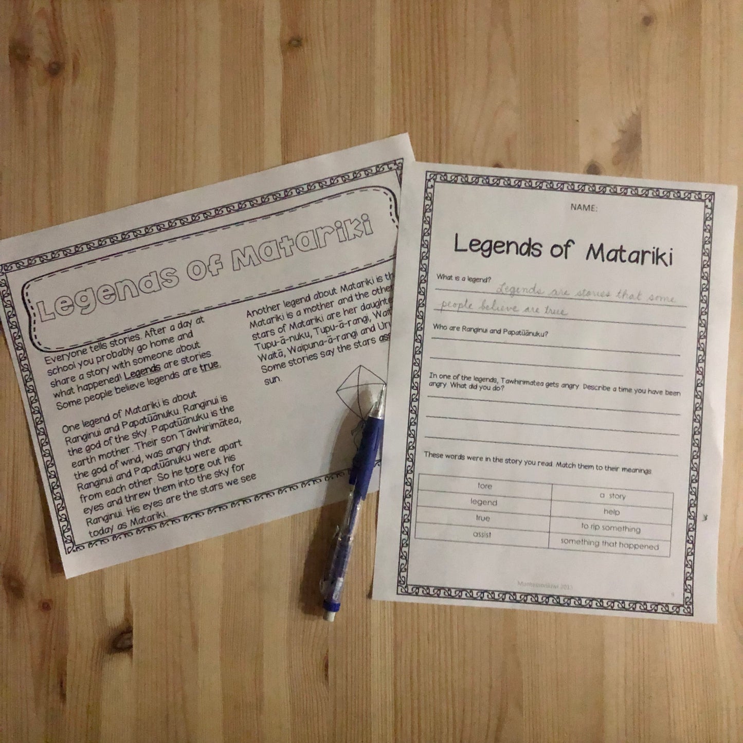 Matariki Bundle - montessorikiwi
