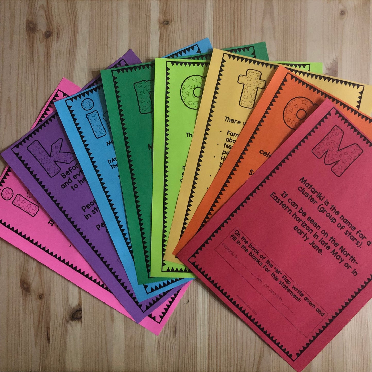 Matariki Scavenger Hunt - Junior and Senior Primary - montessorikiwi