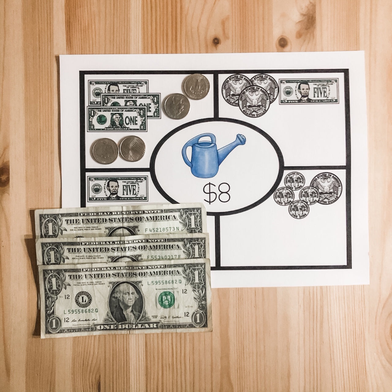 Spring Money Bundle (Montessori Inspired) - montessorikiwi