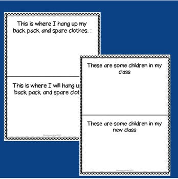 Montessori Transition Social Story: My new school - montessorikiwi