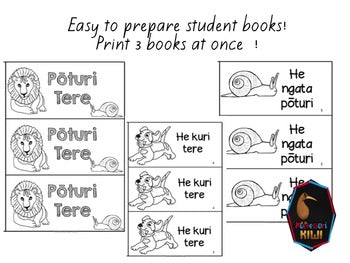 Tere Poturi - Te Reo Maori emergent reader - montessorikiwi