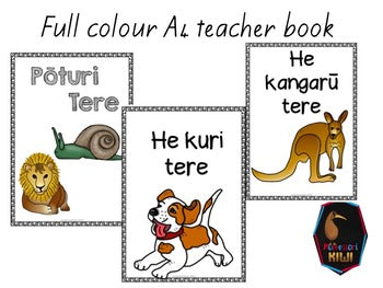 Tere Poturi - Te Reo Maori emergent reader - montessorikiwi