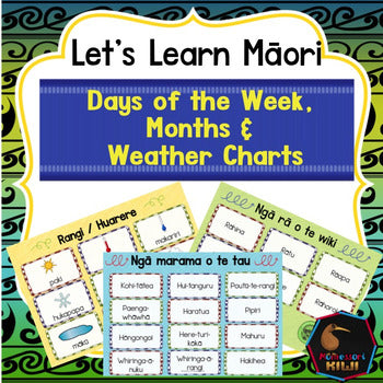Maori Days, Months and Weather - montessorikiwi