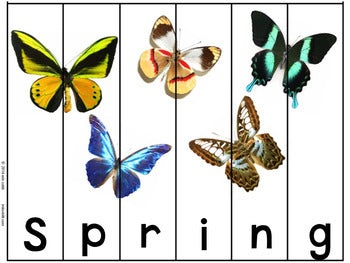 Season Puzzles for Preschool children - montessorikiwi