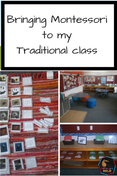 Bringing Montessori into a traditional classroom