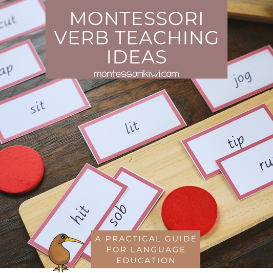 Montessori Verb Lesson: A Hands-On Grammar Key Experience