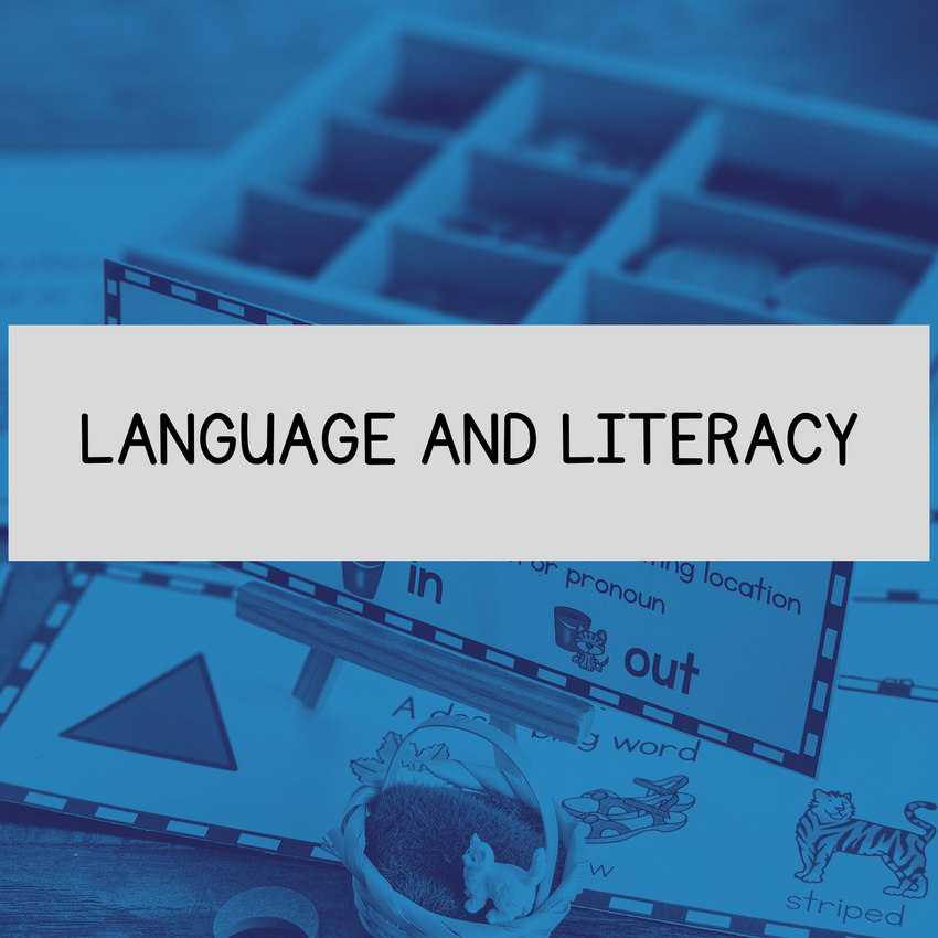 Montessori literacy resource examples