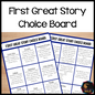 First Great Story Choice Board (cosmic) - subscription - montessorikiwi