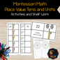 Montessori Colored Bead Bar Activity Pack | Numbers to 100 | Place Value & Number Sense
