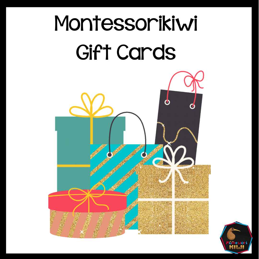 Montessori Gift Card - montessorikiwi