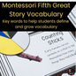 Vocab Words for Fifth Great Story (cosmic)
