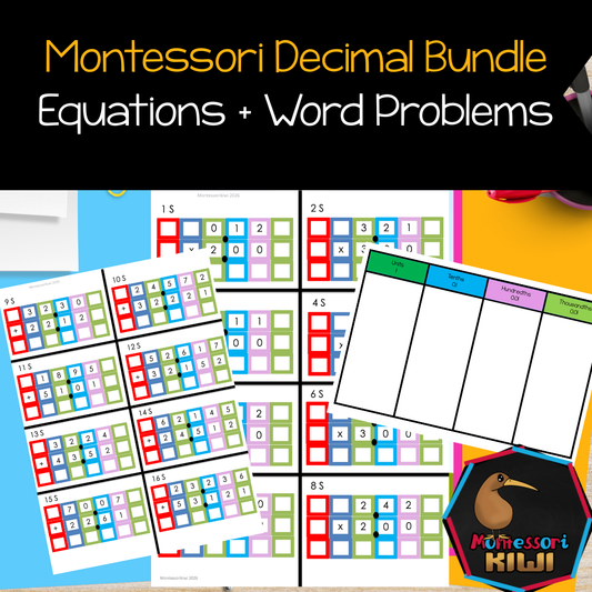 Montessori Decimal Bundle