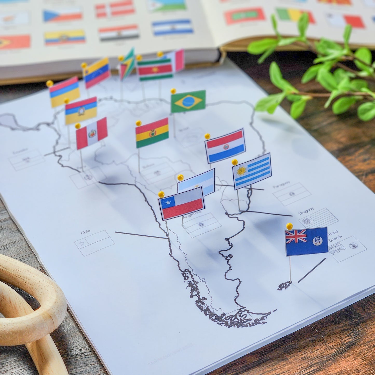 Europe Flag Pin Map – montessorikiwi