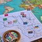 Africa Flag Pin Map - montessorikiwi