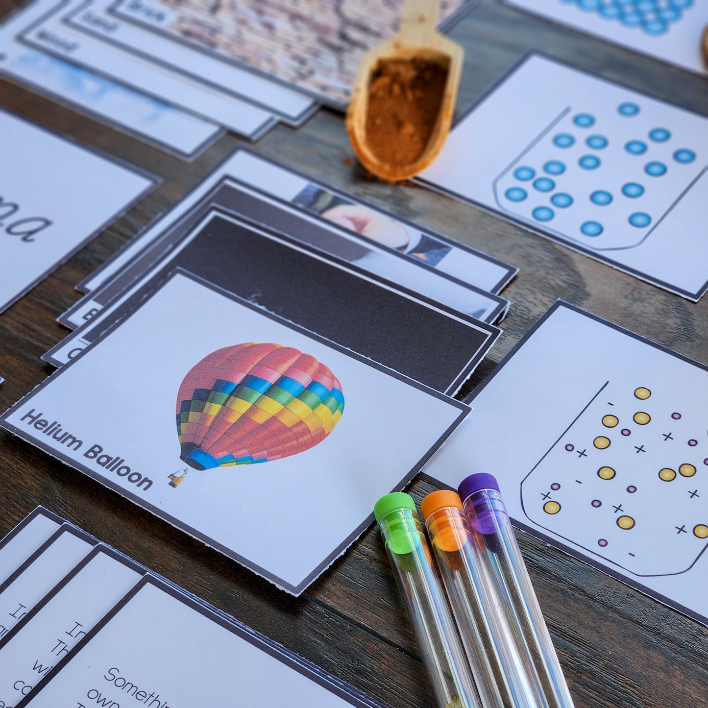 Solid, Liquid, Gas, Plasma - states of matter - subscription - montessorikiwi