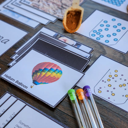 Solid, Liquid, Gas, Plasma - states of matter - subscription - montessorikiwi