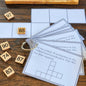 Hundred Board Puzzle Pieces Task Cards - montessorikiwi