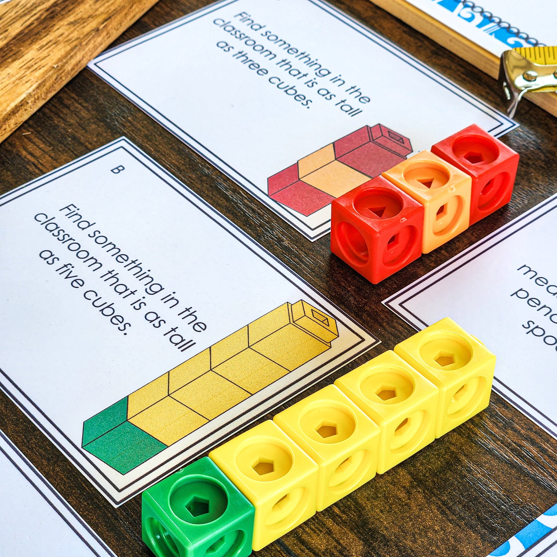 Length, Height and Width Measurement Activities - subscription - montessorikiwi