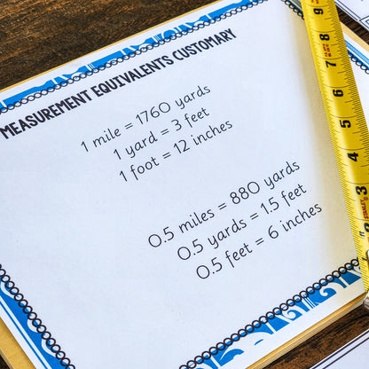 Length, Height and Width Measurement Activities - montessorikiwi