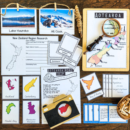 NZ Mapping Activities - montessorikiwi