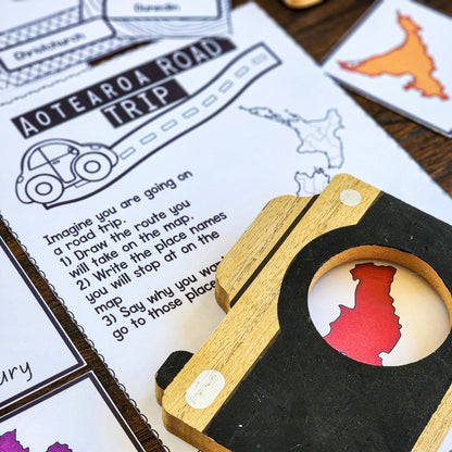 NZ Mapping Activities - montessorikiwi