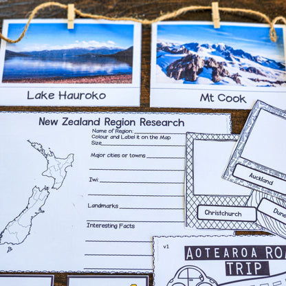 NZ Mapping Activities - montessorikiwi