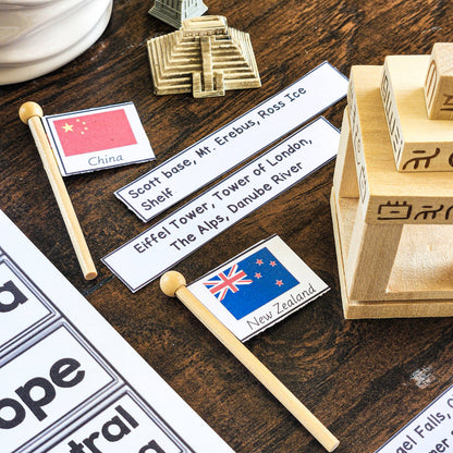 Continent Book - FREE - montessorikiwi