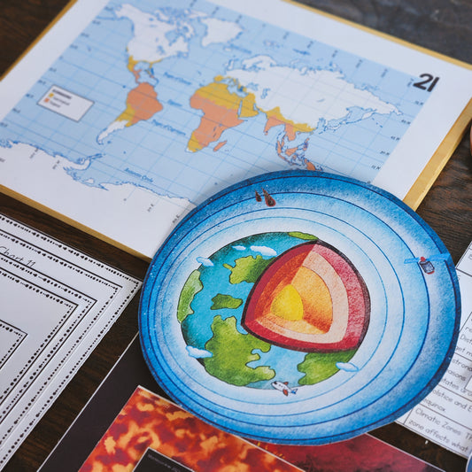Geographic Impressionistic Bundle (cosmic) - montessorikiwi