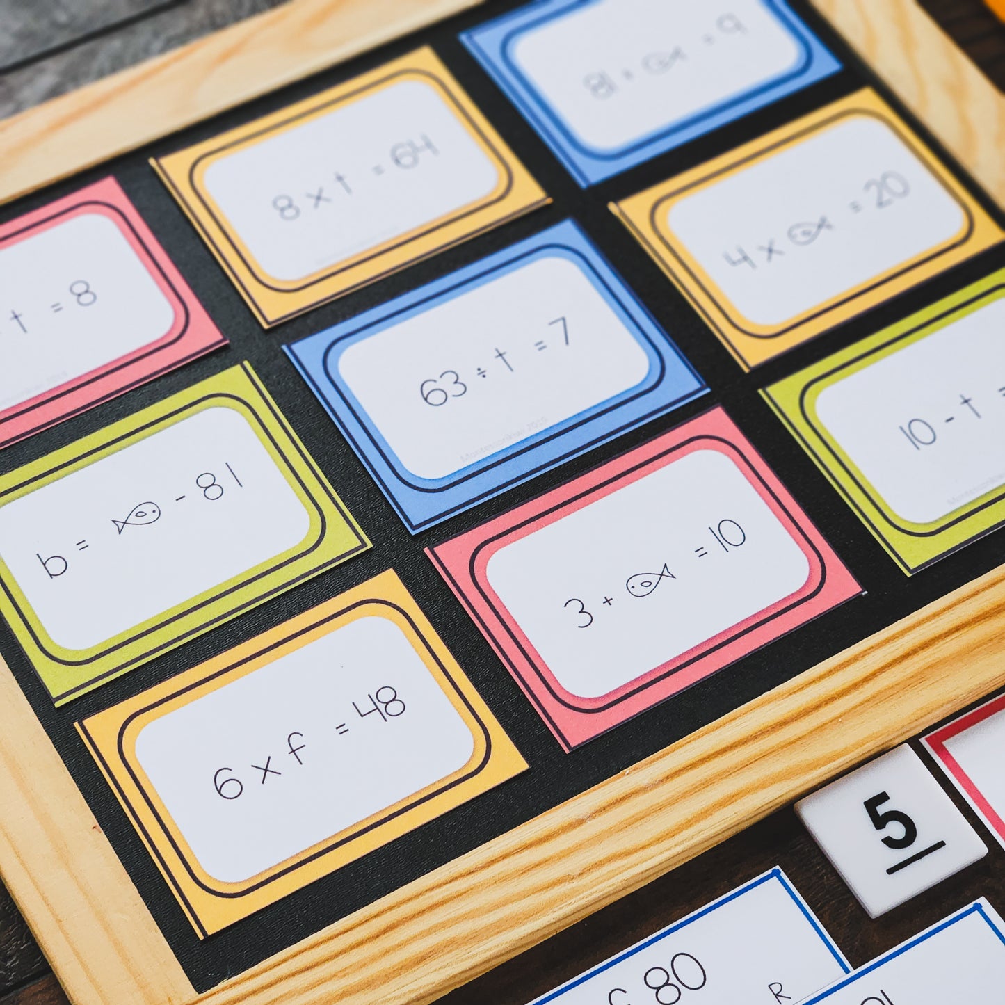 Montessori Number Facts Bundle | Addition, Subtraction, Multiplication & Division