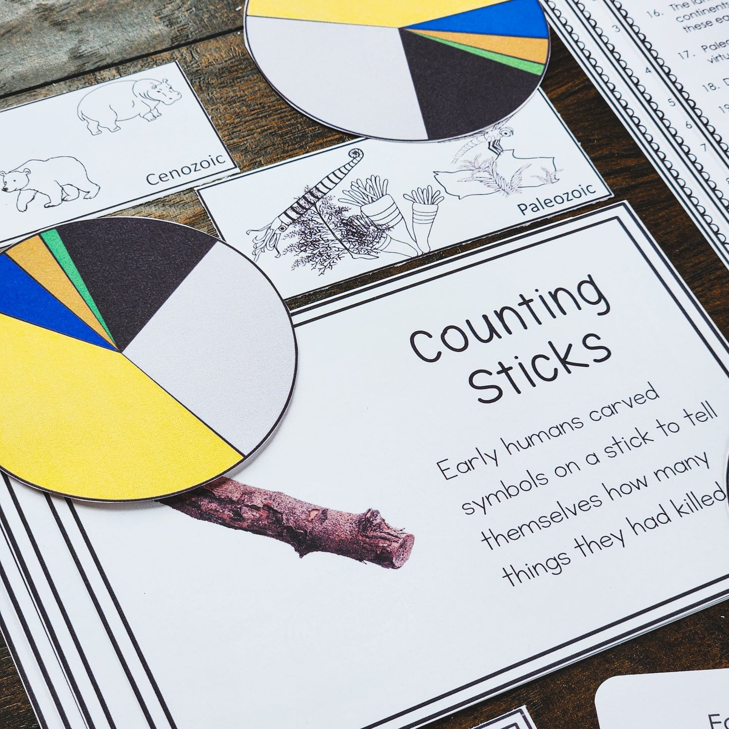 Montessori Fifth Great Story Bundle – Story of Mathematics & Cosmic Education Activities