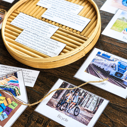 Fundamental Needs of Humans Card Set (cosmic) - montessorikiwi