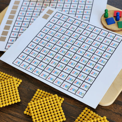 Hundreds Boards Charts - FREE - montessorikiwi