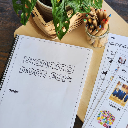 Montessori work plans - Editable - subscription - montessorikiwi