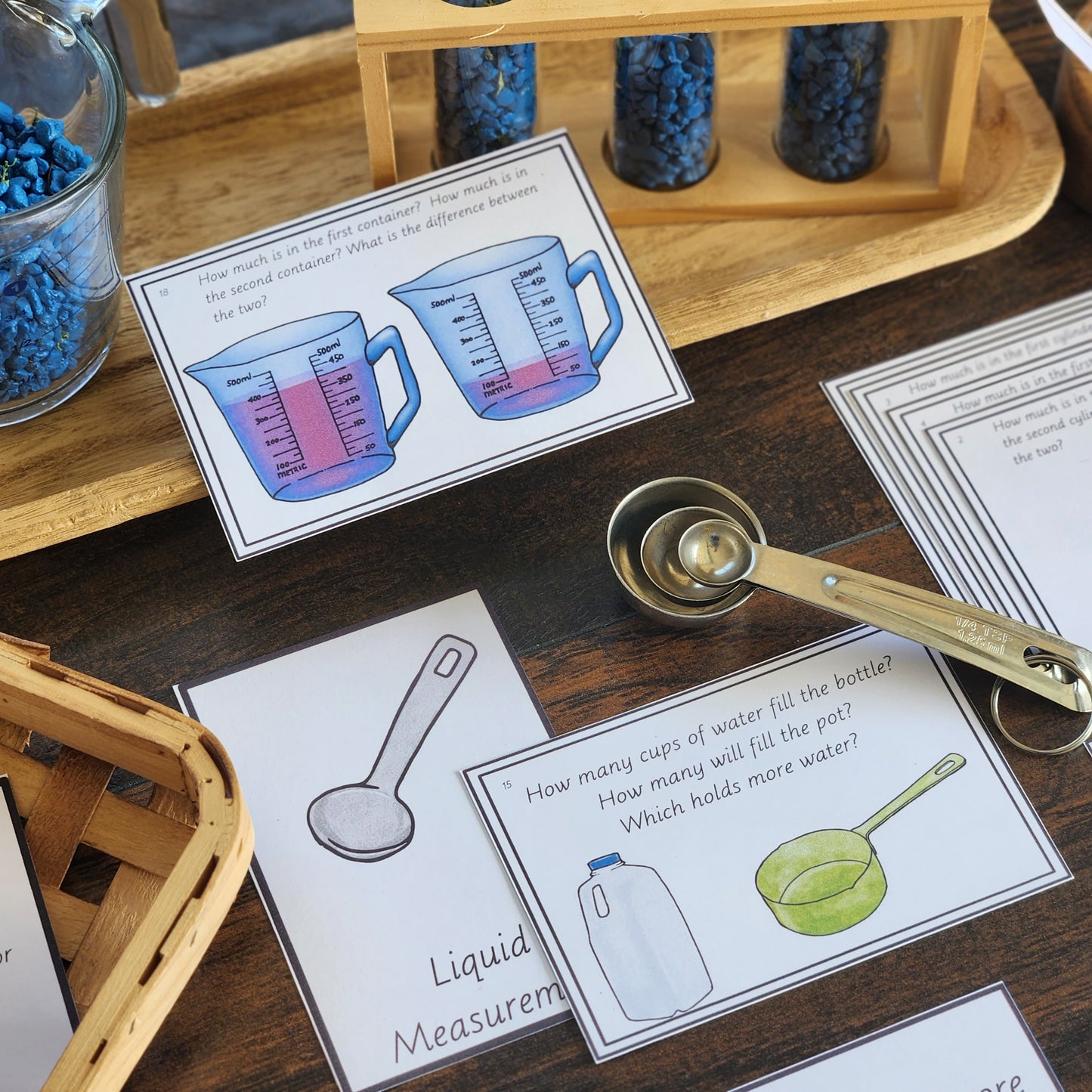 Montessori Measurement: Volume and Capacity - subscription - montessorikiwi