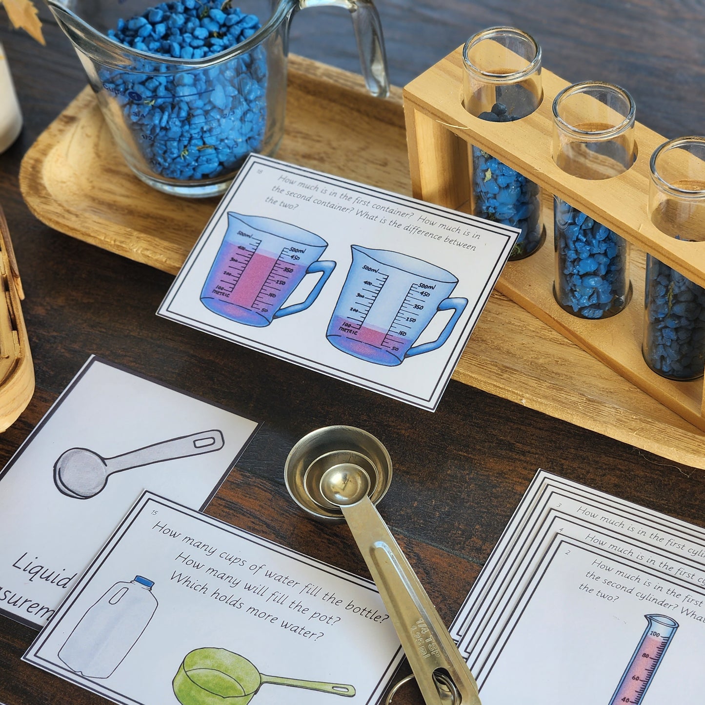 Montessori Measurement: Volume and Capacity - subscription - montessorikiwi