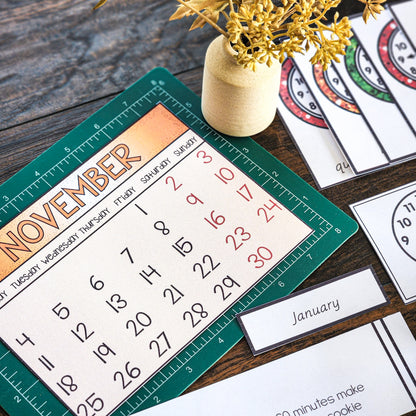 Montessori  Measurement: Teaching Time - montessorikiwi