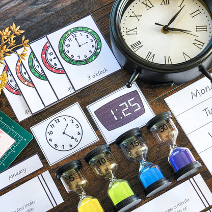 Montessori  Measurement: Teaching Time - montessorikiwi