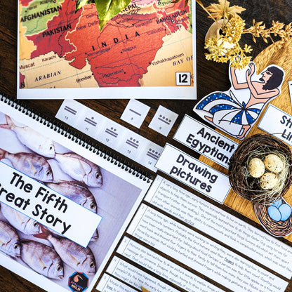 Montessori Fifth Great Story Script and Powerpoint (cosmic) - montessorikiwi