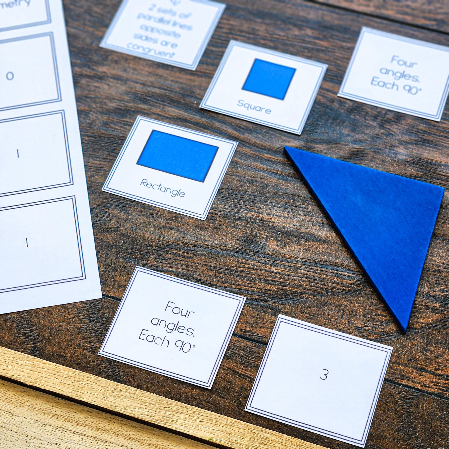 2d Shape sort activity - montessorikiwi