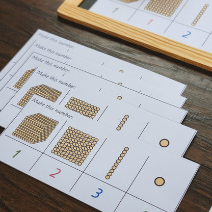 Make me/ Bank game sample freebie - montessorikiwi