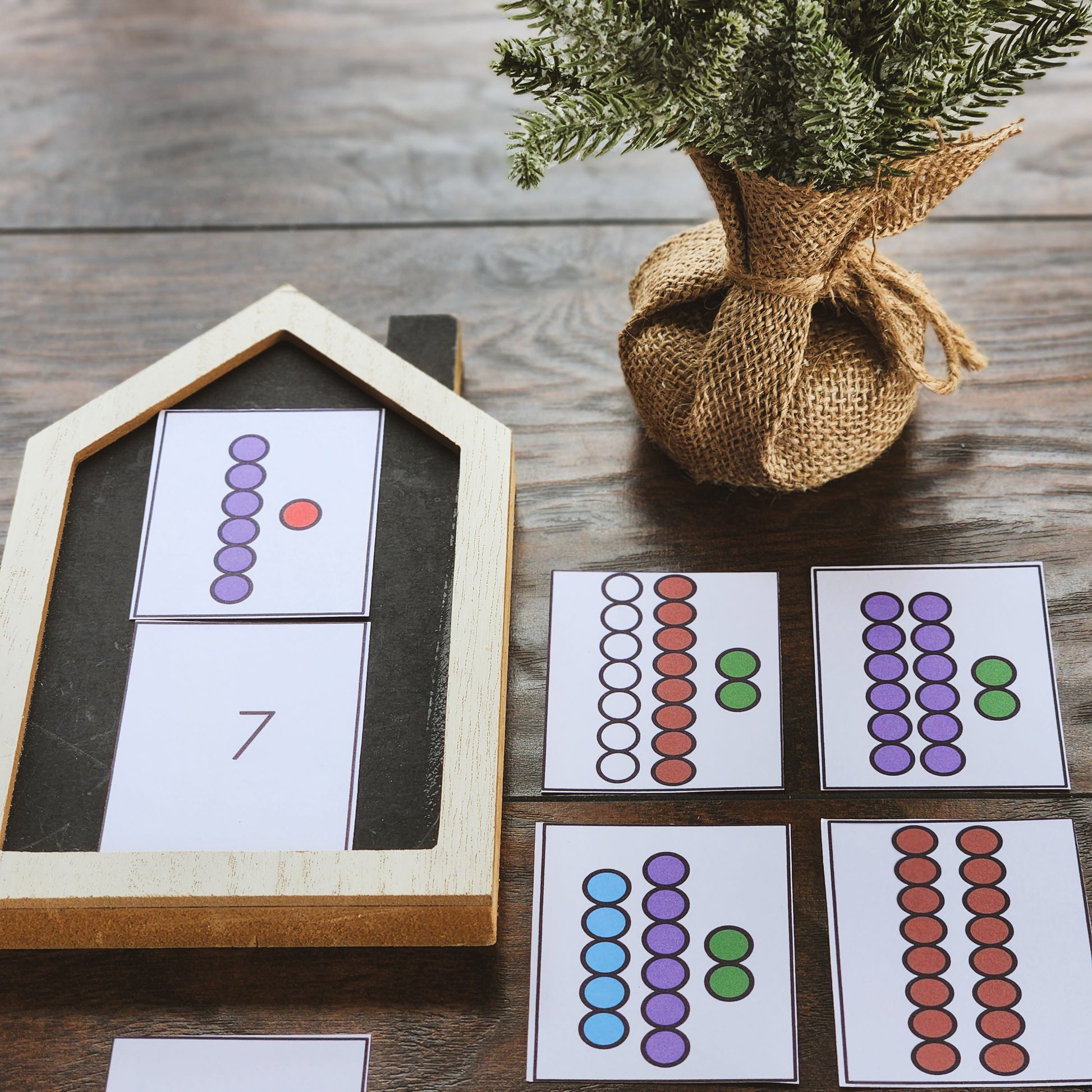 Math grid game - montessorikiwi