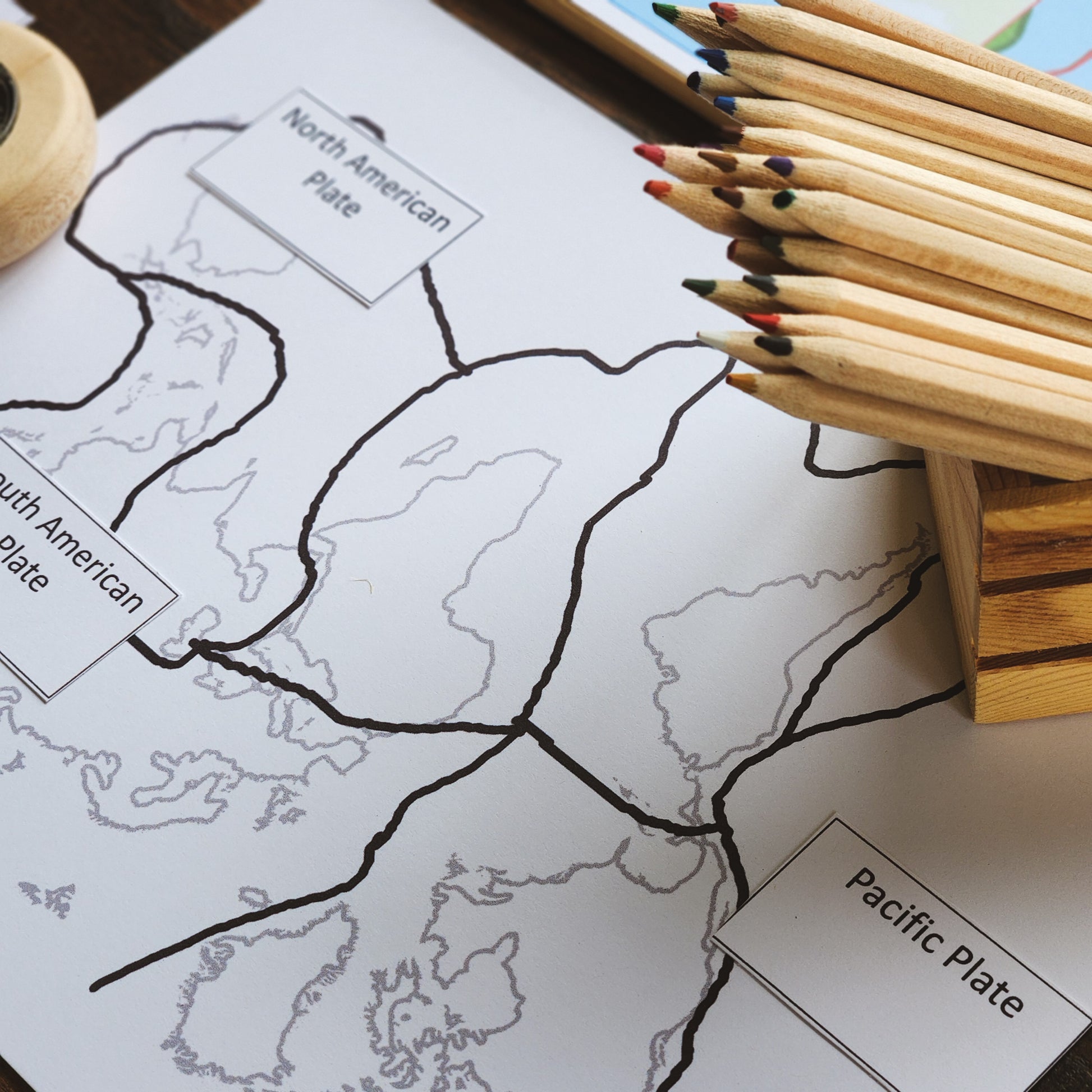 Plate Tectonic Map Matching - montessorikiwi