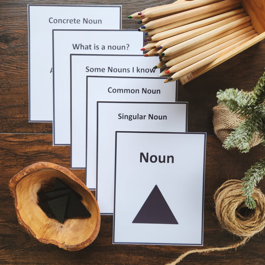 Noun booklet - montessorikiwi