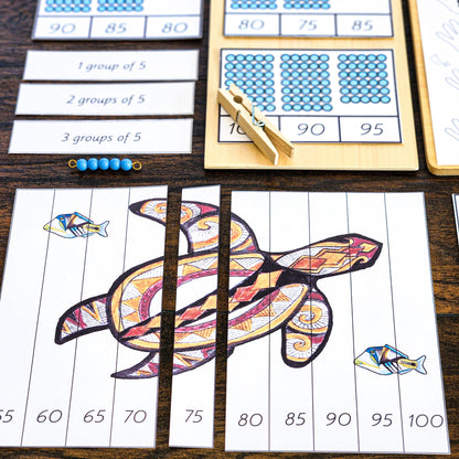 Montessori Independent Work Bundle for Ages 5–7 | Math, Reading, Grammar & Geography