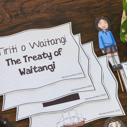 Waitangi Day Powerpoint and Flip book