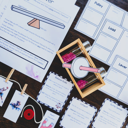 Montessori Newton’s Third Law & Simple Machines Activities | Upper Elementary Science