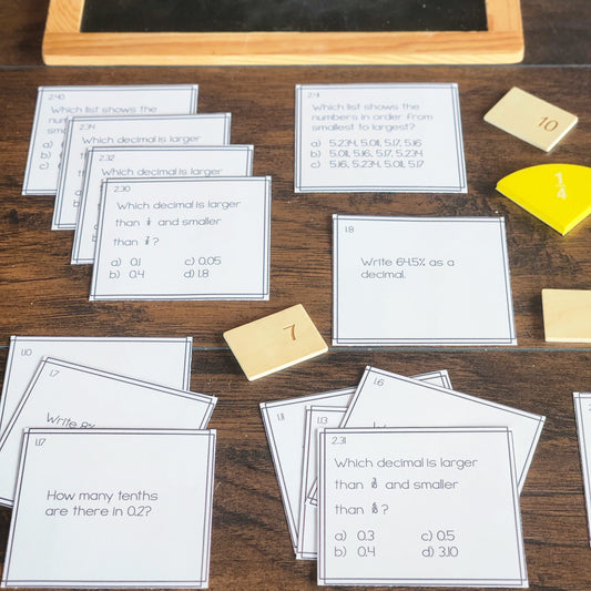 Decimal Task Cards - subscription