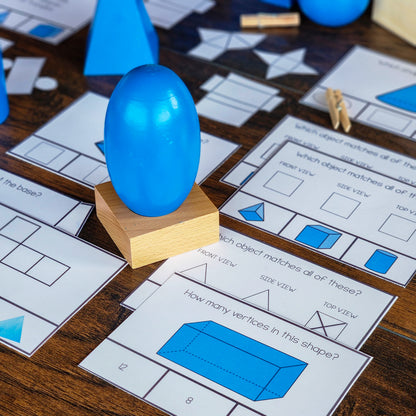 Montessori 3D Shape Nets Printable (Ages 5–7) – Hands-On Geometry Activity for Homeschool & Classroom Use